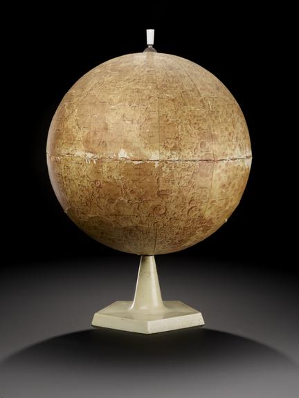 Sir Patrick Moore's Russian Lunar Globe