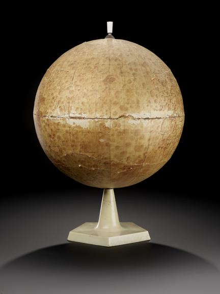 Sir Patrick Moore's Russian Lunar Globe