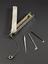 Surgical instrument set, steel and wood