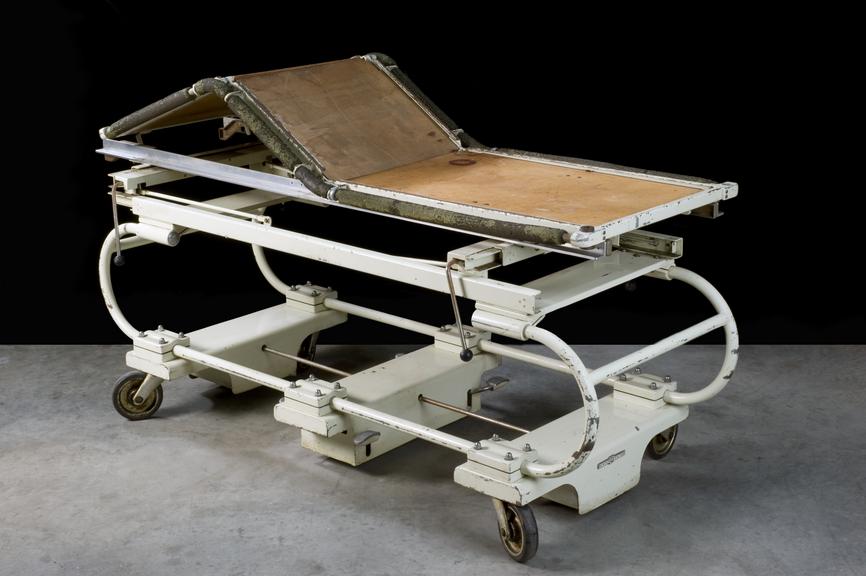 Part of the 15MeV Linear Accelerator: couch, by Newton/Victor