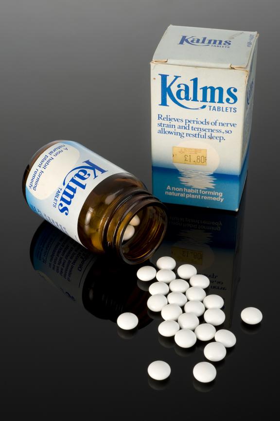 1x100 bottle in box (approx 50 tablets remaining) of Kalms