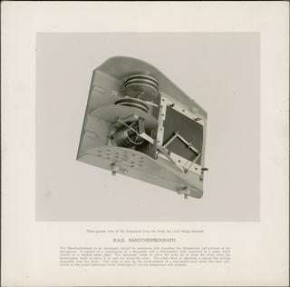 A photograph of RAE barothermograph