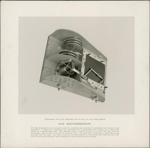 A photograph of RAE barothermograph