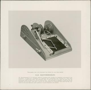 A photograph of RAE barothermograph