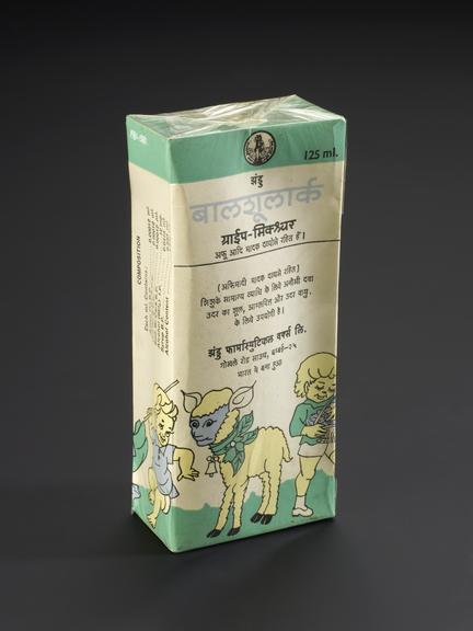 Ayurvedic Gripe Mixture, India, 1978