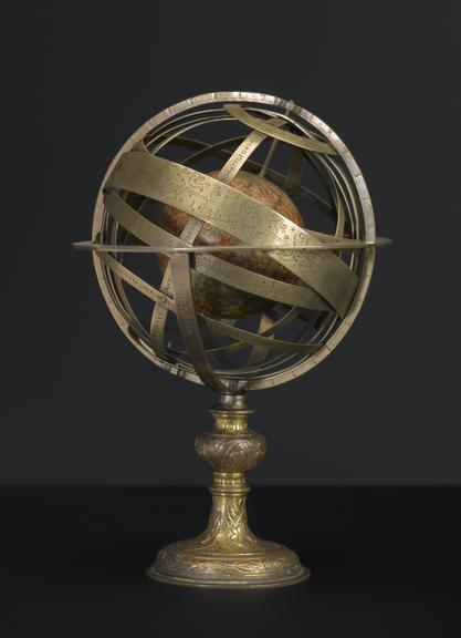 Germanic Sphere German armillary sphere, 1542 | Science Museum Group Collection