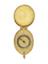 Oval silver-gilt verge watch by Auguier (watch; verge movement)