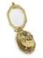 Octagonal rock crystal-cased watch with gold mounts by David