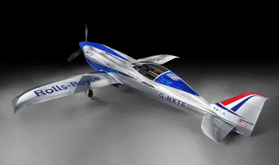 Airframe for Rolls Royce 'Spirit of Innovation' electric aircraft