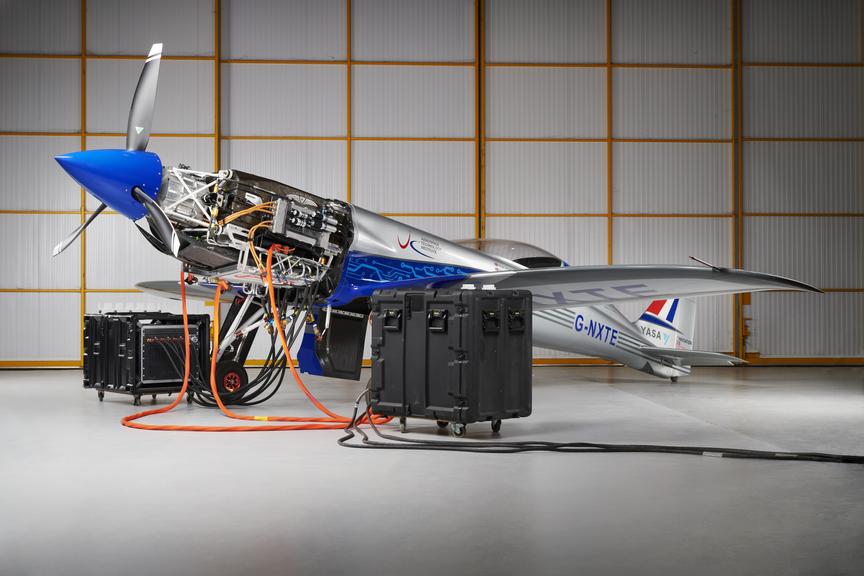 Airframe for Rolls Royce 'Spirit of Innovation' electric aircraft