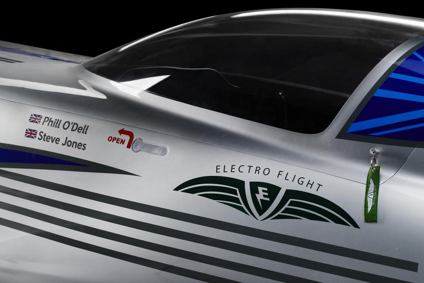 Airframe for Rolls Royce 'Spirit of Innovation' electric aircraft