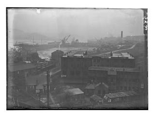 Picture of Inverkeithing taken from the Flying Scotsman