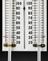 Wet and dry bulb hygrometer by Accoson, London N4