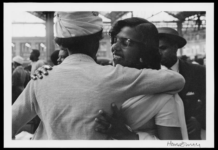 Images showing West Indian migrants arriving at London’s Waterloo station in May 1962