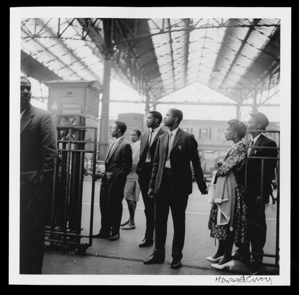 Images showing West Indian migrants arriving at London’s Waterloo station in May 1962
