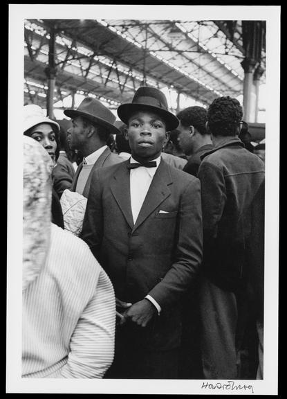Images showing West Indian migrants arriving at London’s Waterloo station in May 1962