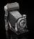 Balda Baldafix pronto class folding roll film camera, Balda