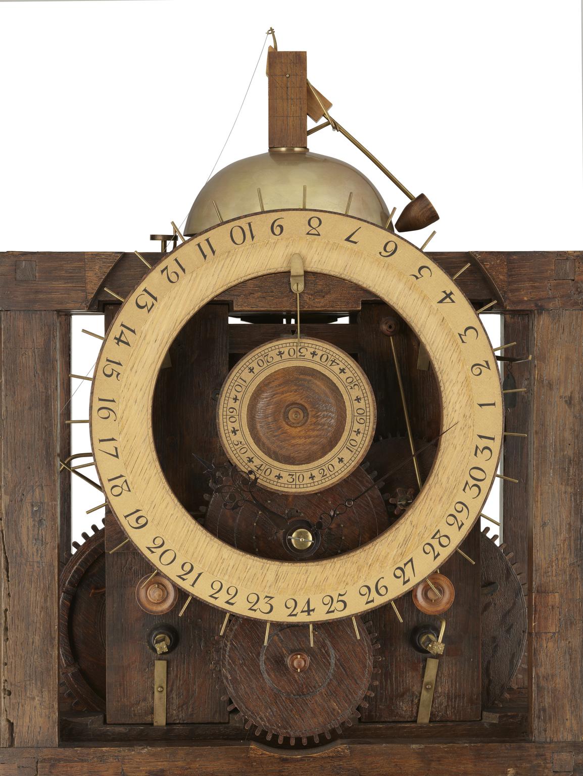 Historický hodinový mechanismus Johna a Jamese Harrisonových