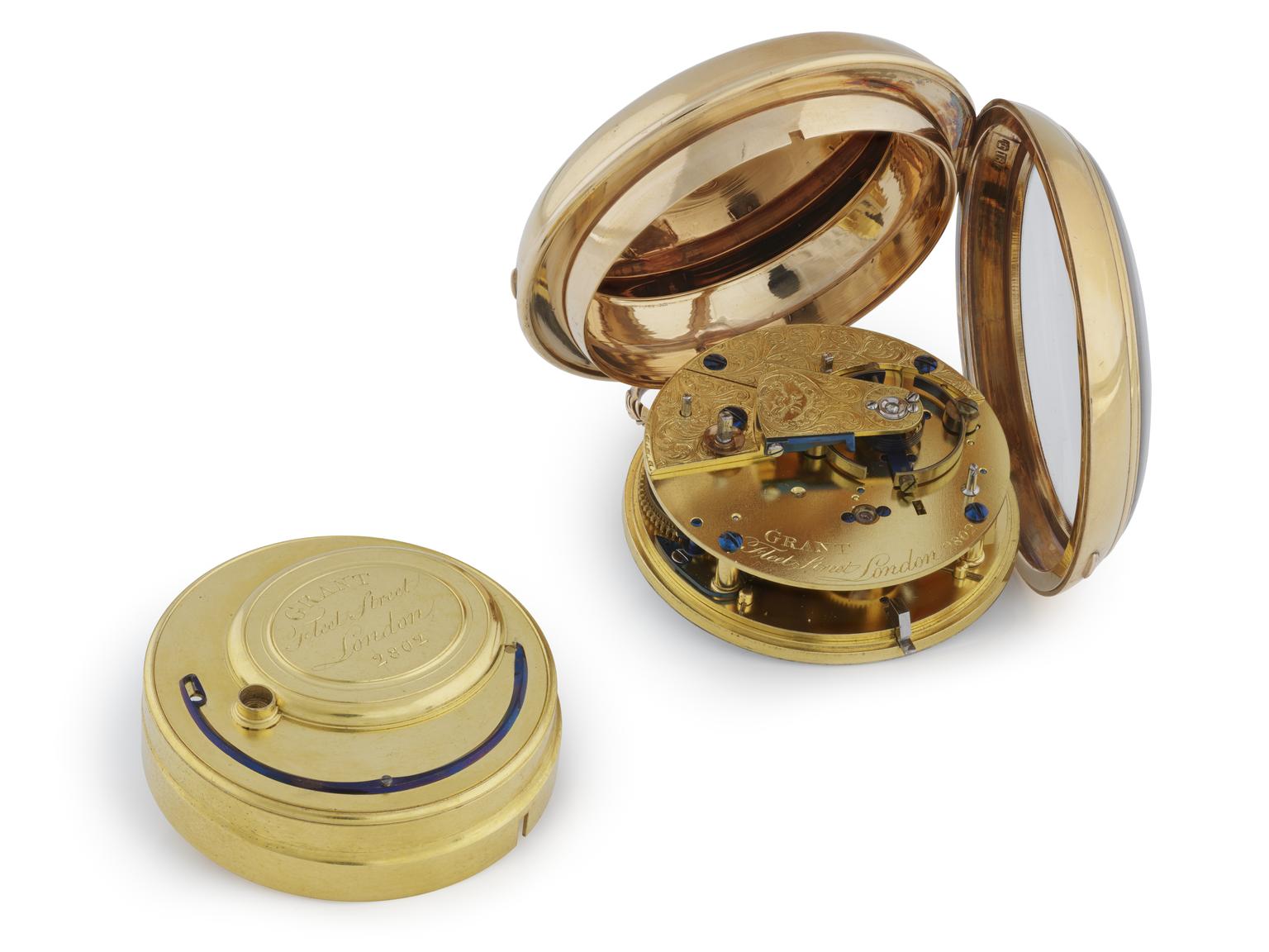 Watch with chaff-cutter escapement by John Grant | Science Museum Group ...