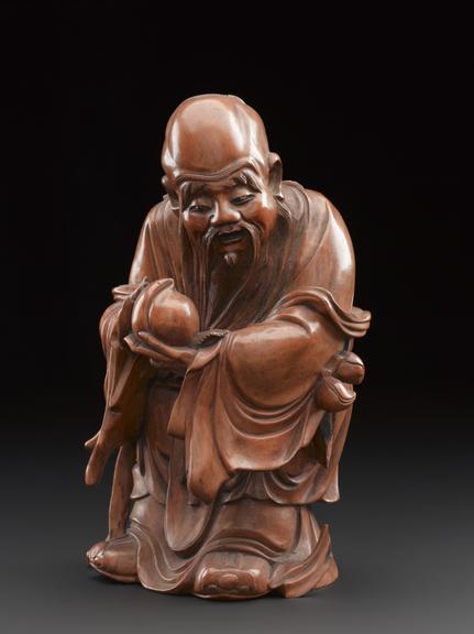 Statue depicting 'Shou-hsing' (Shouxing)
