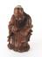 Wooden statue depicting 'Shou-hsing' god of longevity, Chinese