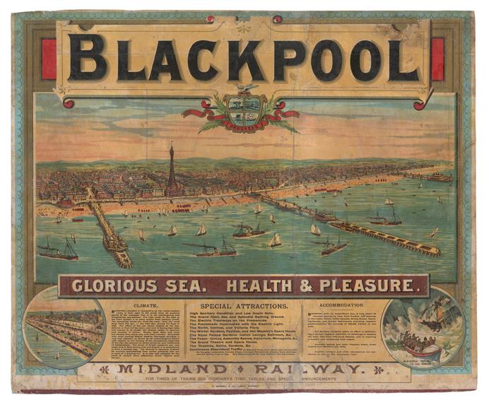 Blackpool - Glorious Sea. Health & Pleasure