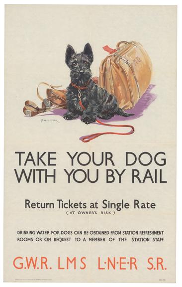 Take your dog with you by rail