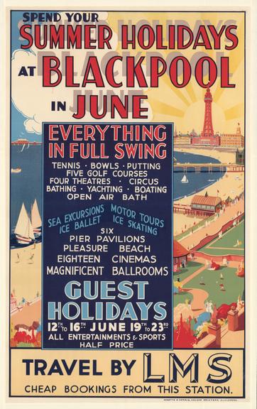 Spend Your Summer Holidays at Blackpool in June