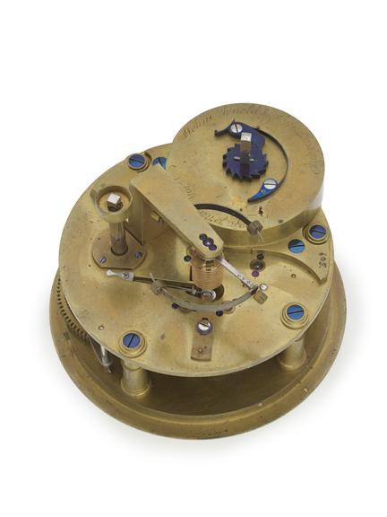 Chronometer movement by John Arnold & Son (marine chronometer movement; detent)