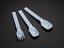 Spoon and fork set for babies (cutlery)