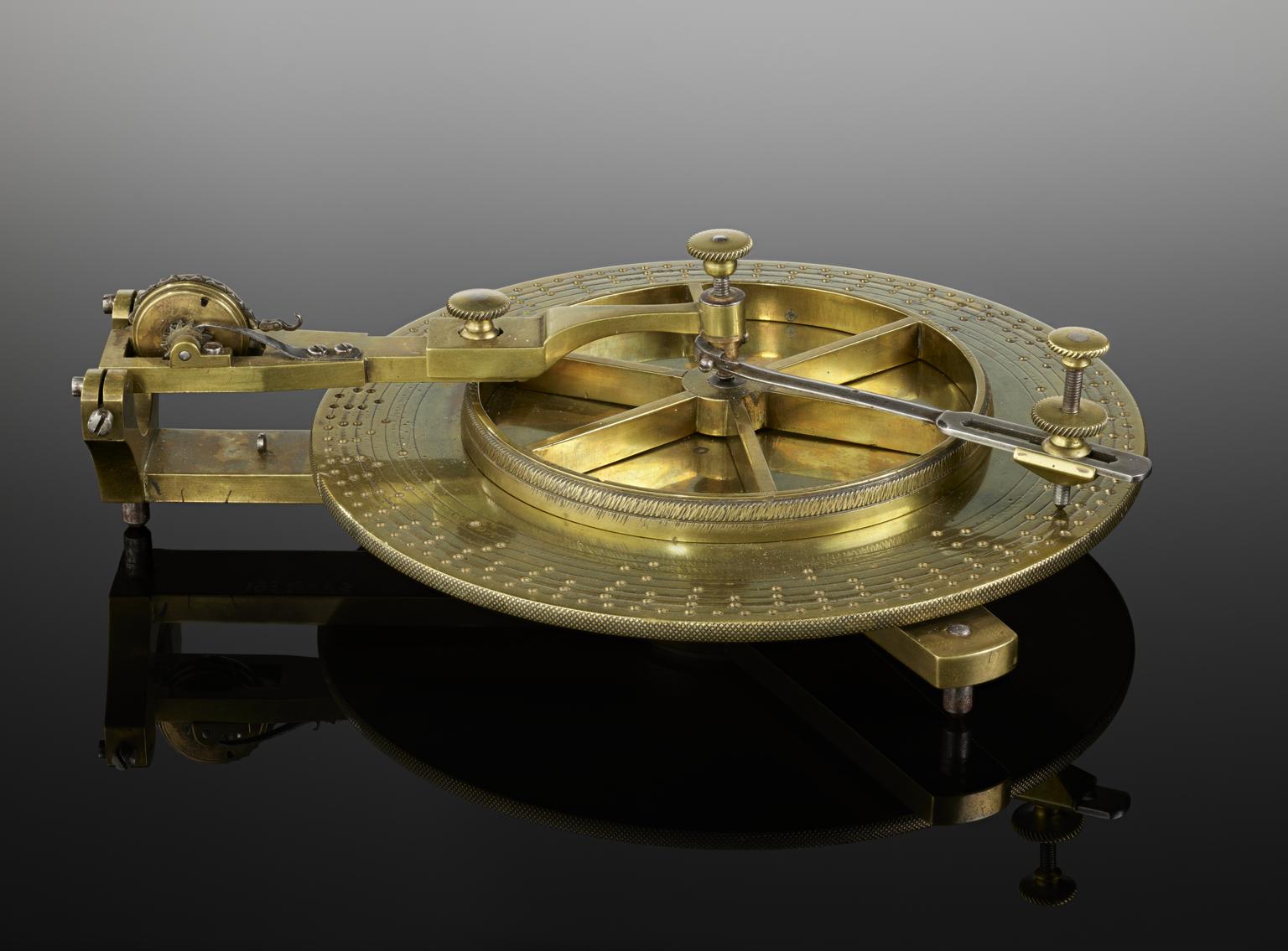 Horological Instruments Examples Instrument for ruling clock dials | Science Museum Group Collection
