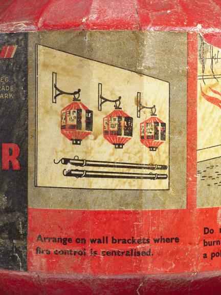 'Selfac' Automatic Fire Extinguisher by F.E. Proprietary Co. Ltd., England, 1940