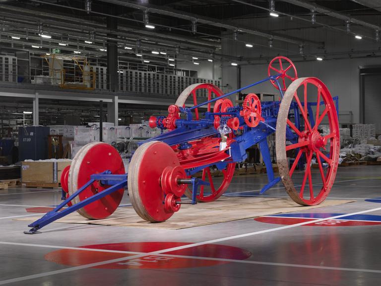 Fowler mole plough c.1920 (plows)