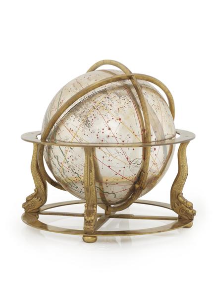 Chinese celestial clockwork globe