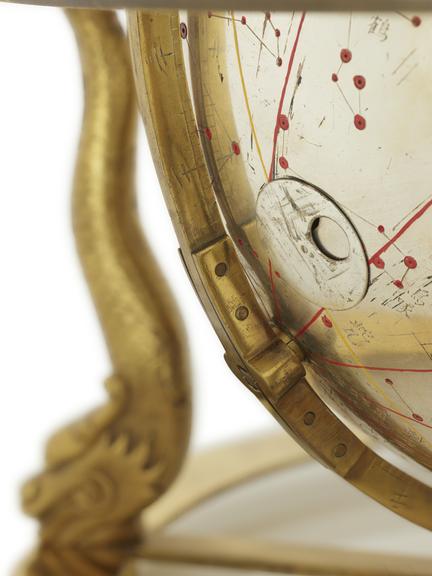 Chinese celestial clockwork globe