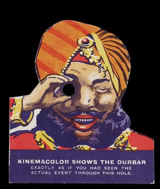 Advertisement for The Delhi Durbar
