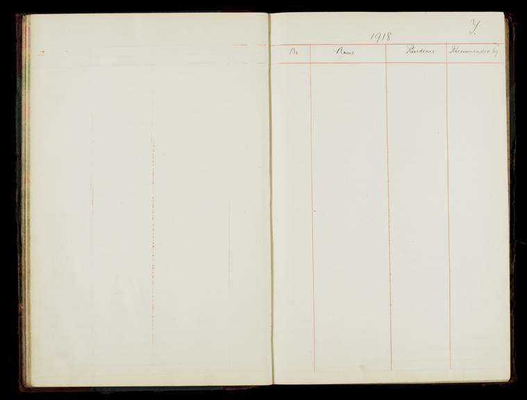 Pages 49 and 50 of the North Eastern Railway prosthetic limb register, surnames starting with Y