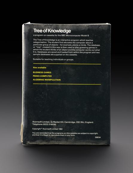 'Tree of Knowledge' BBC Microcomputer  B game