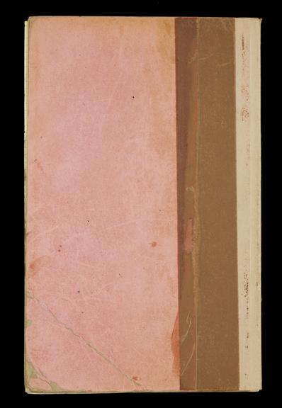 Rear cover of London & North Eastern Railway and successors clock record book no. 4