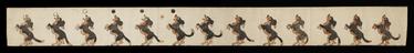 Zoetrope strip: Dog Playing with Ball