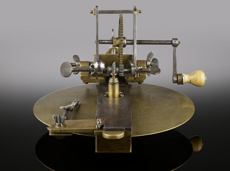 Large wheel engine used to cut the teeth of clocks | Science Museum ...