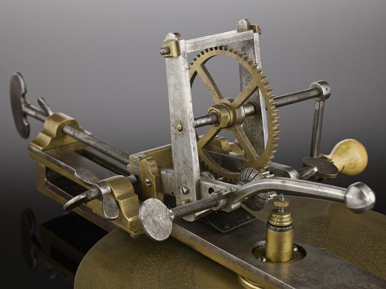 Large wheel engine used to cut the teeth of clocks | Science Museum ...