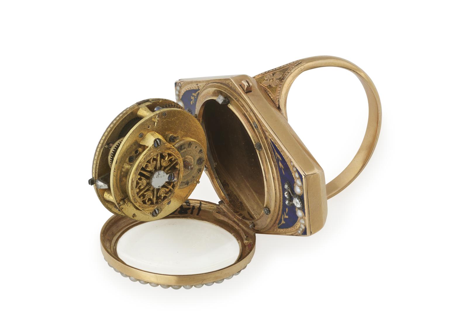 First Class Watch Ring Watch incorporated into a ring | Science Museum Group Collection