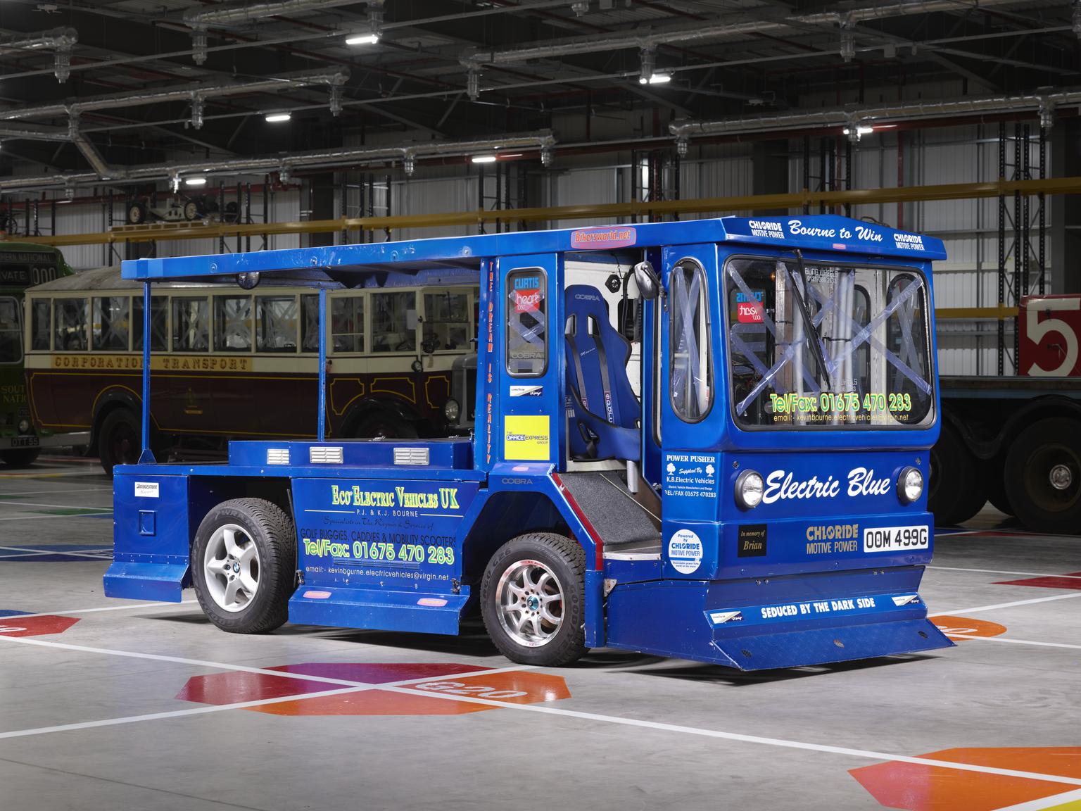 Electric Blue Milk Float