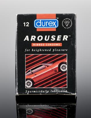 Condom packaging, Durex 'Arouser'
