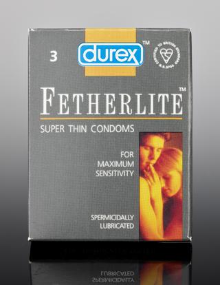 Condom packaging, Durex 'Fetherlite'