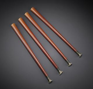 Legs for Baird dual standard valve/transistor monochrome television receiver