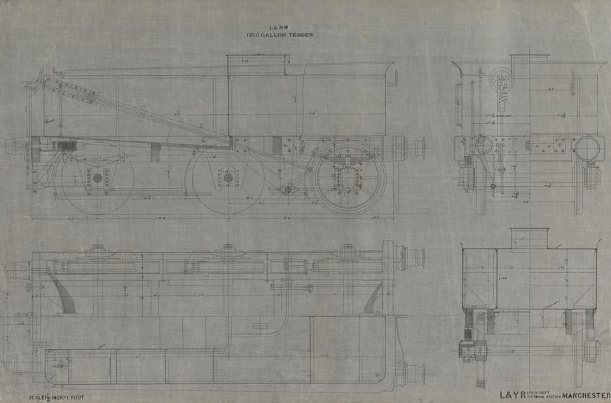 Horwich Works Locomotive Drawings | Science Museum Group Collection