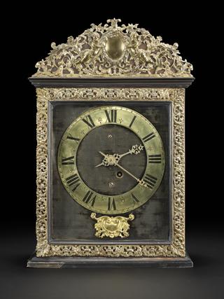 Spring-driven Bracket Clock by Isaac Thuret