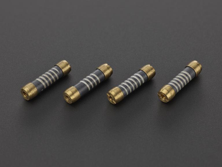 Four leak resistors for oscillogyro